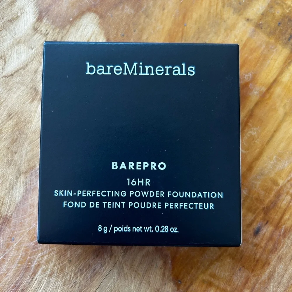 Bareminerals 16 Hour Skin Perfecting Powder Foundation Fair Warm
